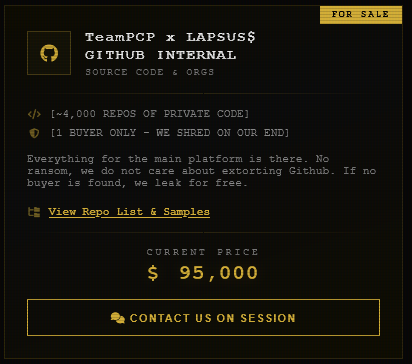 LAPSUS$ 데이터 유출 사이트 게시물